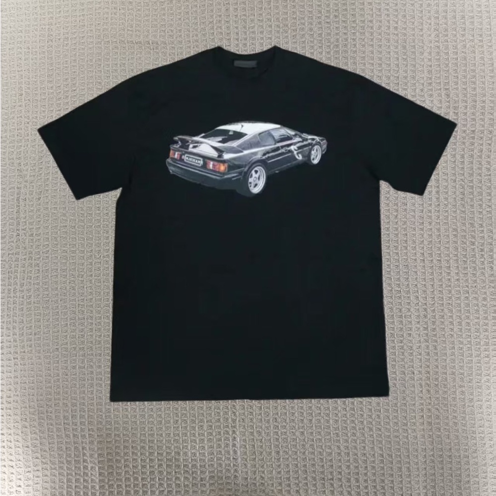 Black Car Graphic Men's T-Shirt